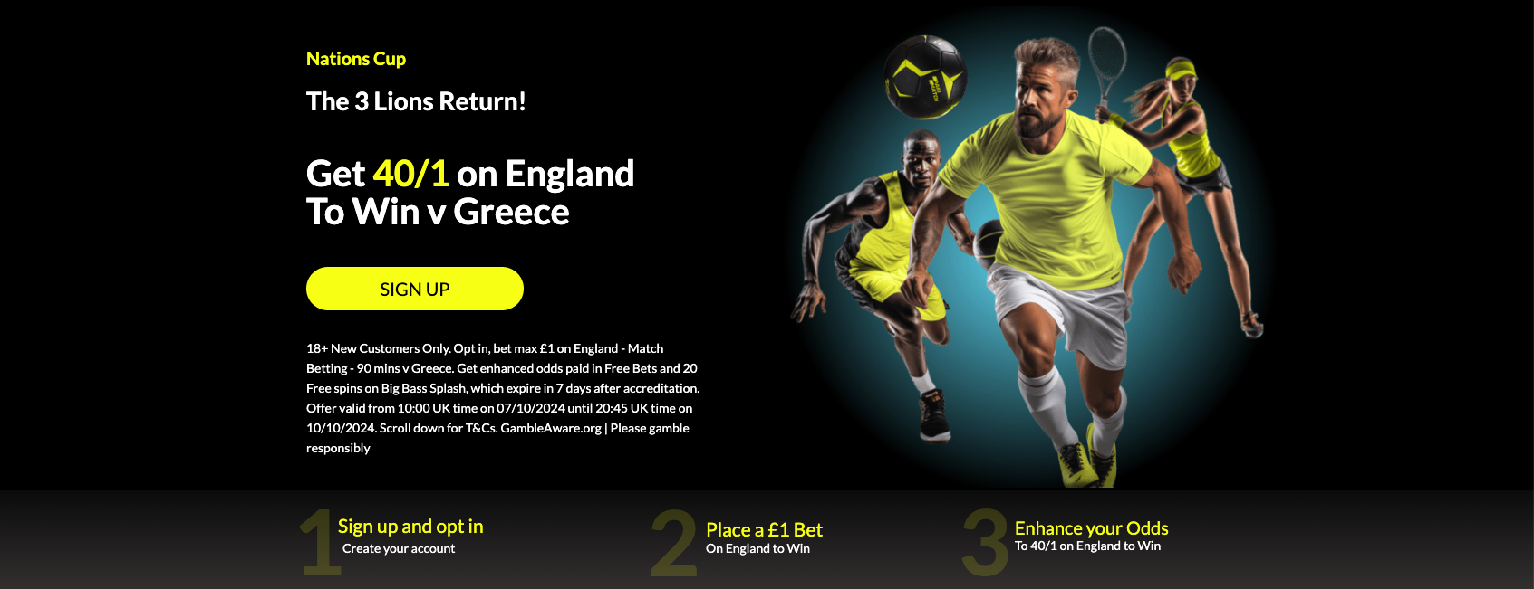 Parimatch Welcome Offer: Get 40/1 On England To Win vs Greece